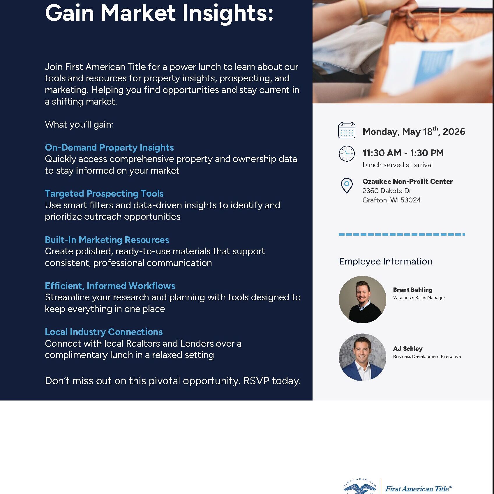 WI Lunch and Learn Flyer